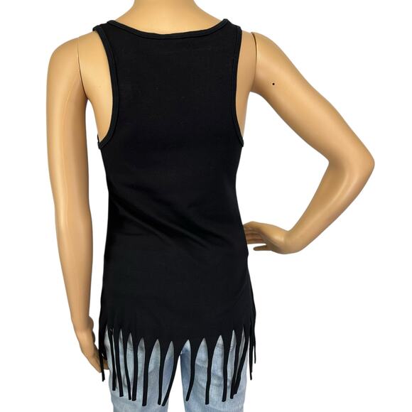 Sons Of Anarchy 2013 OFFICIAL Reaper Fringe Tank Top Black SOA 20th Fox Size S - Picture 5 of 12